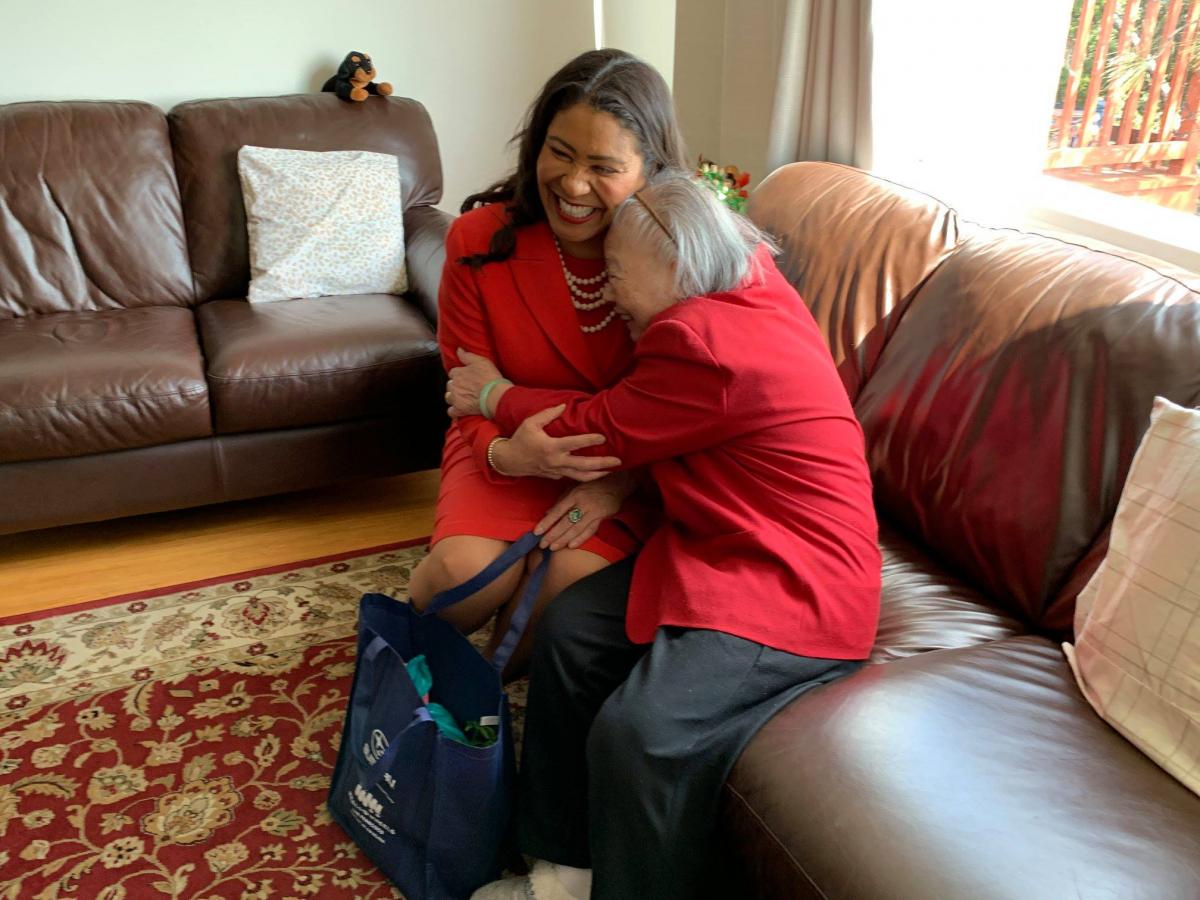 March for Meals is a Hit with Seniors and Supervisors