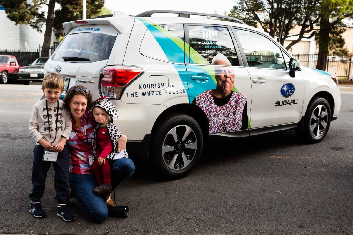Subaru Shares the Love with Meals on Wheels