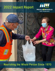 Meals on Wheels San Francisco 2022 Impact Report cover